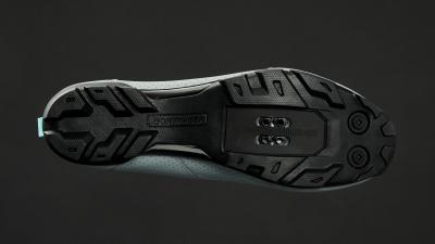 Bontrager Schuh Bontrager Evoke 42 Quicksilver/Miami Green Produktbild 10