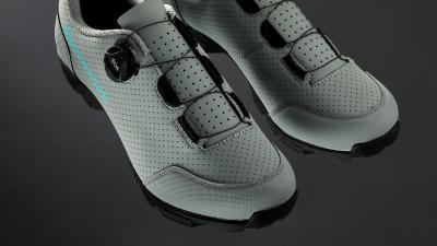 Bontrager Schuh Bontrager Evoke 42 Quicksilver/Miami Green Produktbild 15