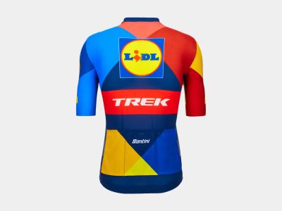 Santini Trikot Santini Trek Replica Women L Blue/Yellow Produktbild 1