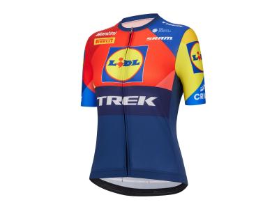 Santini Trikot Santini Trek Replica Women S Blue/Yellow Produktbild 2