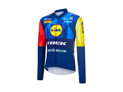 Santini Jersey Santini Trek Race Long Sleeve Large Blue/Ye Produktbild 2