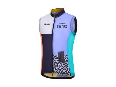 Santini Vest Santini Trek Driftless Windshell Medium Blue Produktbild 2